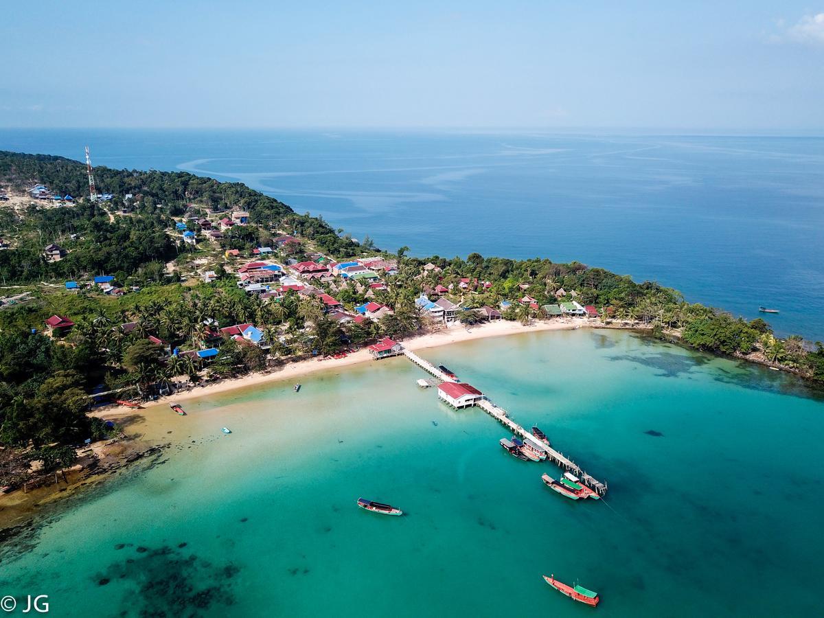 Easy Tiger - M'Pai Bay Beach, Koh Rong Sanloem Exteriör bild